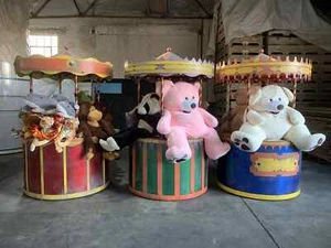Fairground / Festival / Market Stalls x3 - Set pieces from BIG the musical - Picture 1 of 11