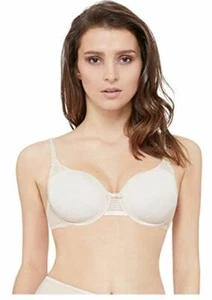 LOU NUDE Stripes Molded Bra, 34B - Picture 1 of 3