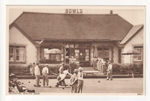 Felixstowe - Bowling Green - c1940's Suffolk postcard