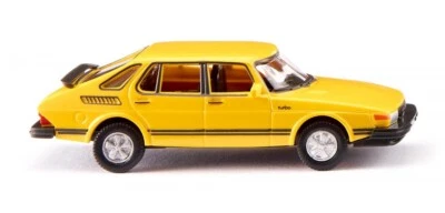 WIKING 0215 01 Saab 900 Turbo - giallo traffico HO  1:87 - Immagine 1 di 4