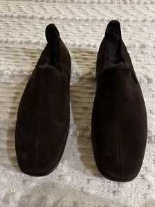 UGG Australia Herren Chateau Slipper Stout Braun Wildleder Schuhe 1106807 Toscana - Bild 1 von 6