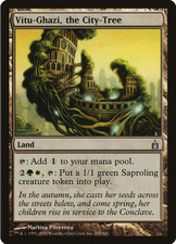 @MagictheGathering (MTG) Land - x4 Vitu-Ghazi, the City Tree