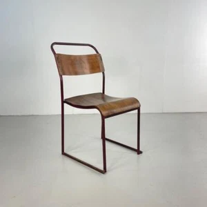 VINTAGE 1940S PLYWOOD CAFE BISTRO CHAIR #4265 - Picture 1 of 10