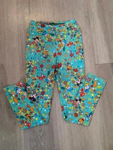 Disney Mickey & Friends LuluRoe Leggings - Fun Floral Design - Picture 1 of 3