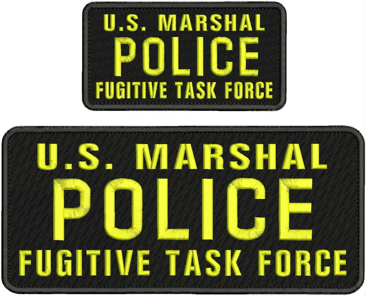 US MARSHAL PVC Patch パッチ TASK FORCE グリーン US MARSHAL PVC