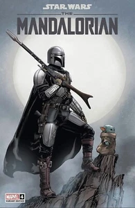 STAR WARS MANDALORIAN #4 Patch Zircher 616 Trade Dress Variant - Picture 1 of 1