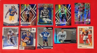 Los Angeles Rams 10 Card Lot Rookies/Inserts/Color 2018-2020 - Image 1 of 2