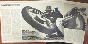 1968 Triumph T100C Competition 5p Motorcycle Test Article - Picture 1 of 1