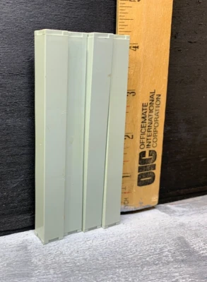 复古 1983 Fisher Price Construx 4-1/4 英寸长梁灰色 — 第 1/4 张图片