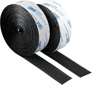 3M Hook and Loop Tape with Adhesive, Heavy Duty Self Sticky Interlocking Tape, S - Picture 1 of 6