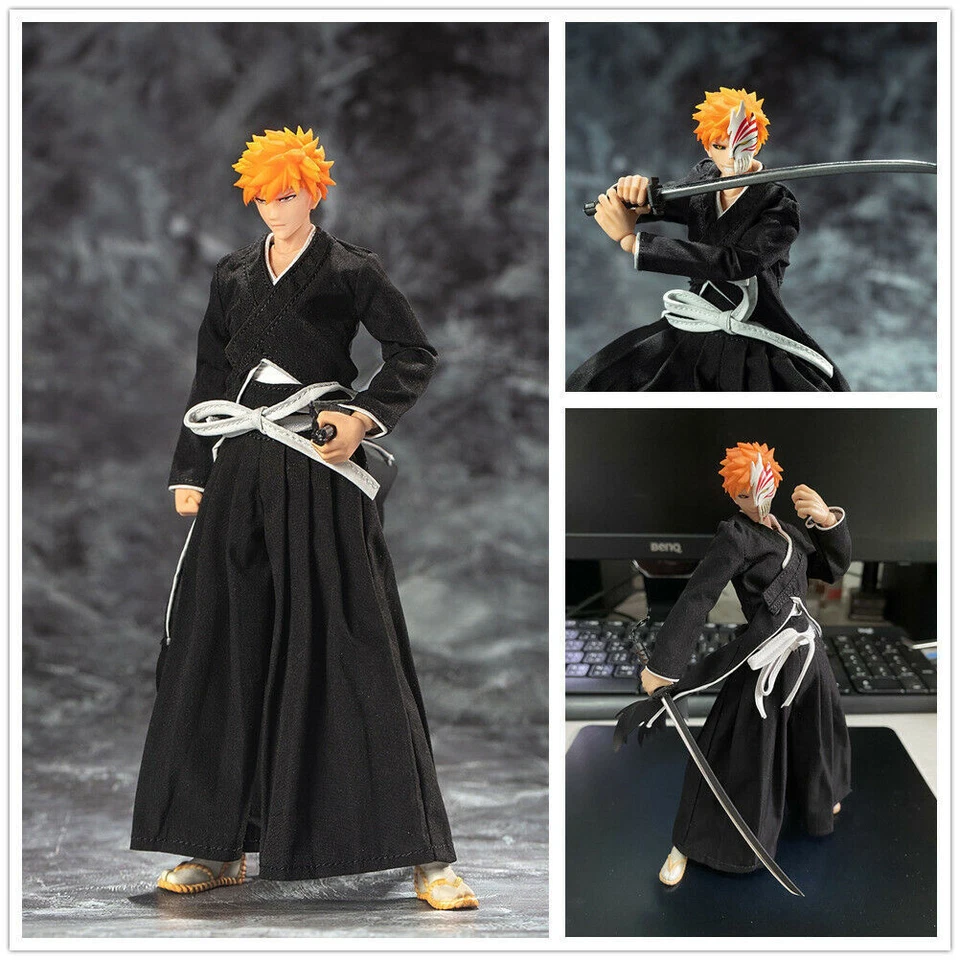 Dasin GT model 6 inch action figure anime Bleach ban kai Kurosaki ichigo Toy New - Image 1 of 4