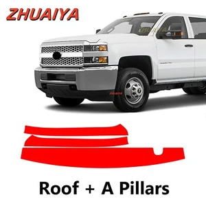 s PreCut Paint Protection Film For CHEVROLET SILVERADO 3500 HD HIGH 2015-2019 - Picture 1 of 6