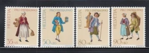 SWITZERLAND Street Criers MNH set - Picture 1 of 1