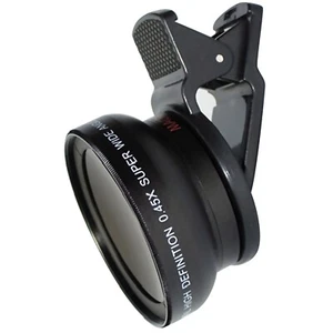 2 in 1 Mobile Phone Lens 0.45x HD Wide Angle Lens 10x Macro Lens For Huawei - Zdjęcie 1 z 12