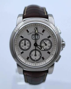 Carl F. Bucherer Patravi 40mm Auto Steel Mens 00.10611.08.13.01 Selling As-Is - Picture 1 of 7