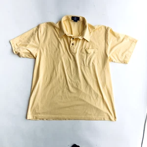 Oak Creek XL Yellow Collared Polo Shirt Cotton/poly Blend - Picture 1 of 6