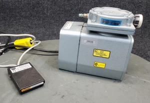 GAST DOA-P101-AA VACUUM PUMP w/ DAYTON 6GPC4 FOOTSWITCH - Picture 1 of 5