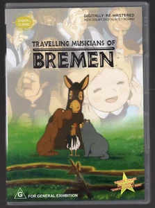 Travelling Musicians of Bremen - Animated Children's Short Film - RARE R4 DVD - Picture 1 of 6