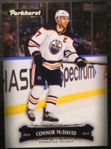 2022-23 22/23 Parkhurst Retro Achievements Level 3 A-9 Connor McDavid Oilers - Picture 1 of 2