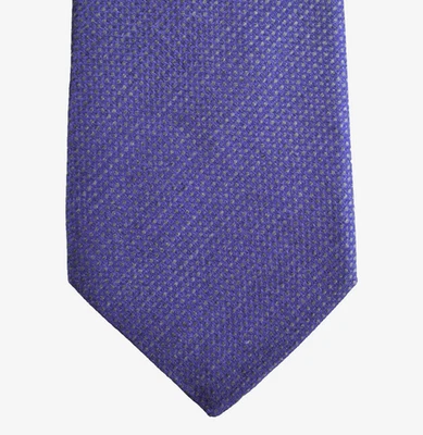 NEW JOHN VARVATOS USA STAR Purple VISCOSE/SILK Woven SKINNY Tie ITALY - Image 1 of 4