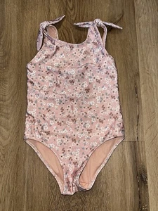 H&M Floral Toddler Swimsuit Size 3-4t - Picture 1 of 4
