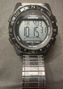 Timex Expedition M540 Uhr Vibrationsalarm Indigo Chronograph 100 M WR - Bild 1 von 5