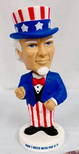 FUNKO 2001 ZIO SAM Nodder BOBBLE HEAD NON SCHERZARE CON LA GUERRA DEGLI STATI UNITI Afghanistan - Foto 1 di 1