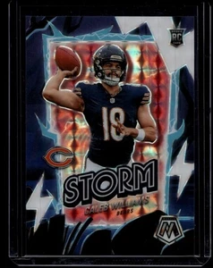 2024 Panini Mosaic Football Caleb Williams #9 RC Rookie Storm White /25 - Bild 1 von 2