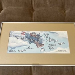 Robert Marble Out Of The Clouds Lithograph 1980’s Art Signed And Numbered COA - Picture 1 of 9