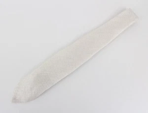 SUITSUPPLY Men's Tie 150 x 8 cm Patterned Beige Pure Silk Pointed-End Classic - Picture 1 of 7
