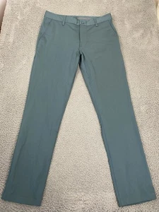 Pantalone pendolare Rhone slim uomo 31X29 verde performance conico elasticizzato - Foto 1 di 6