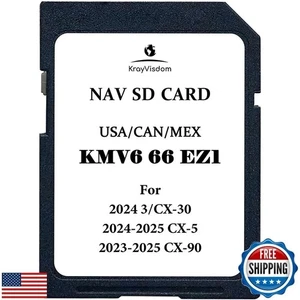 Updated Navigation SD Card | GPS Map Card Compatible with CX-5(2024-2025) - Picture 1 of 5