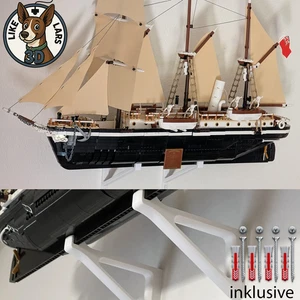 Wandhalterung Halter Halterung passend für LEGO Die Endurance Schiff 10335 - Bild 1 von 4