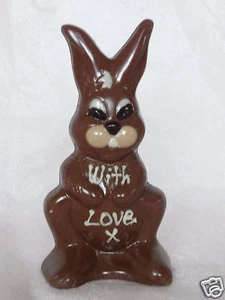 Handgefertigter belgischer Schokoladen Osterhase Hase - Bild 1 von 2
