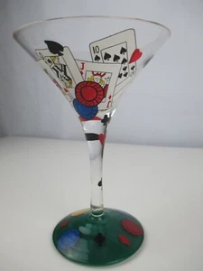 Lolita Love My Martini Pokertini Martini Glass - Picture 1 of 5
