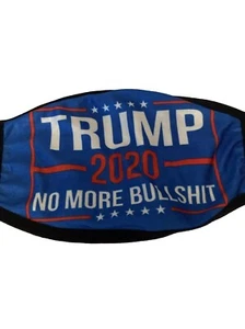 Face Mask Donald Trump 2020 Election Candidate America Reusable Washable Blue - Picture 1 of 4