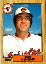 1987 Topps Traded Ray Knight #59T Baltimore Orioles