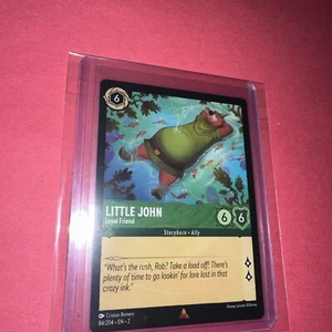 Disney Lorcana: Rise of the Floodborn - Little John - Loyal Frie - 84/204 - Rare - Picture 1 of 3