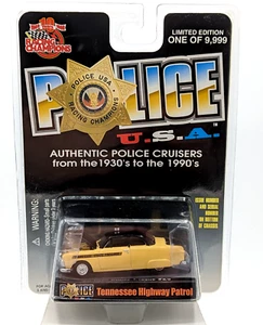 Racing Champions Police USA 1950 Ford Coupe Tennessee Highway Patrol 1 of 9,999 - Picture 1 of 12