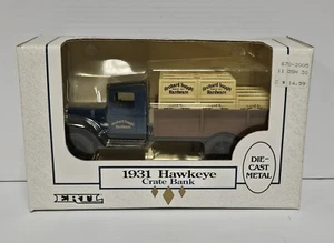 1931 Hawkeye Ford Die-cast Metal Coin Bank By Ertl - Picture 1 of 4