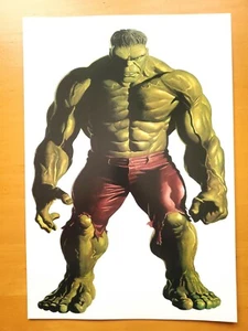 THE HULK von Alex Ross POSTER 12 X 16" Marvel The Avengers - Bild 1 von 3