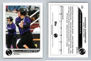 Amanda Chidester - Softball #122 Athletes Unlimited 2023 Topps Trading Card - Picture 1 of 1