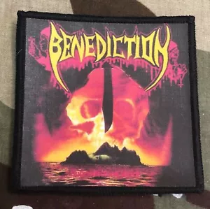 Benediction Unterbewusstsein Terror sublimierter bedruckter Patch B023P - Bild 1 von 2