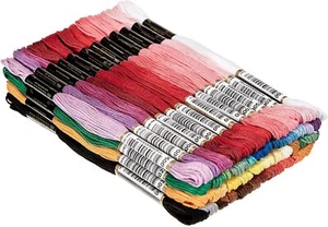 Anchor 48 Stranded Cotton Skeins Club Assortment 100% Cotton - Embroidery - Picture 1 of 3