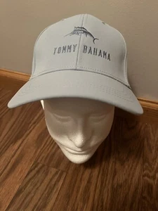 Tommy Bahama Tip Your Cap Sombrero Talla Ajustable Color Azul/Gris Para Hombre NUEVO - Imagen 1 de 6