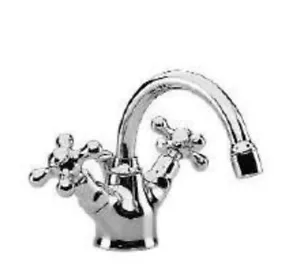 ZAZZERI Monoforo bidet collo girevole COD. 2000-3201-A00-CRCR MODELLO 800 - Foto 1 di 2