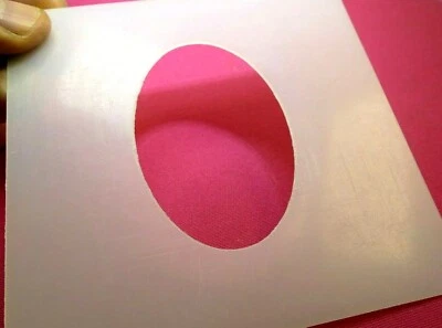 Lindahl 4.5" large 3" Oval smooth edge High key Portrait Vignette Mask - Image 1 of 4