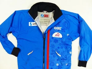 VINTAGE MENS SWIX TEAM NORWAY FULL ZIP CROSS COUNTRY SKIING JACKET SIZE: S/M - Picture 1 of 10