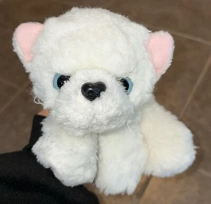 Tyco 1993 Puppy Puppy Puppies White Puppy Plush - Picture 1 of 3