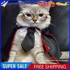 Cat Necktie Adjustable Strap Cat Cosplay Tie for Weddings Holidays Parties (L)
